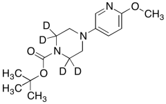 4-​(6-​Methoxy-​3-​pyridinyl)​-​1-​piperazinecarboxylic Acid-d4 1,​1-​Dim