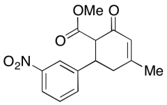 Methyl 4-Methyl-6-(3-nitrophenyl)-2-oxo-cyclohex-3-enyl Carboxylate(Mixture of Diastereom