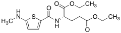 N-[[5-(Methylamino)-2-thienyl]carbonyl]-L-glutamic Acid Diethyl Ester