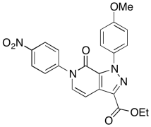 1-(4-Methoxyphenyl)-6-(4-nitrophenyl)-7-oxo-6,7-dihydro-1H-pyrazolo[3,4-c]pyridine-3-carbo