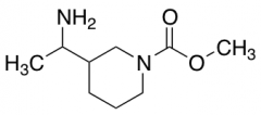 methyl 3-(1-aminoethyl)piperidine-1-carboxylate