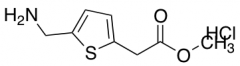 methyl 2-[5-(aminomethyl)thiophen-2-yl]acetate hydrochloride