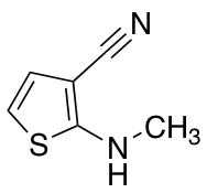 2-(methylamino)thiophene-3-carbonitrile