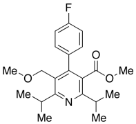 Methyl 2,6-Diisopropyl-4-(4-fluorophenyl)-3-hydroxymethyl-5-methoxypyridine-3-carboxylate