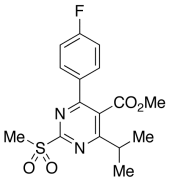 Methyl 4-(4-Fluorophenyl)-6-isopropyl-2-(methylsulfonyl)pyrimidine-5-carboxylate