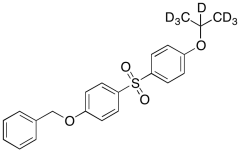 1-[[4-(1-Methylethoxy)phenyl]sulfonyl]-4-(phenylmethoxy)-benzene-d7