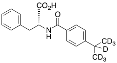 N--[4-(1-Methylethyl)benzoyl]-D-phenylalanine-d7
