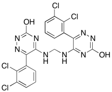 5,5'-(Methylenebis(azanediyl))bis(6-(2,3-dichlorophenyl)-1,2,4-triazin-3-ol)
