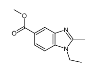 Methyl 1-ethyl-2-methylbenzimidazole-5-carboxylate