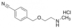4-{[2-(Methylamino)ethoxy]methyl}benzonitrile Hydrochloride