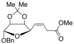Methyl Benzyl 2,3-O-Isopropylidene-&alpha;-D-manno-hept-5-enofuranoside