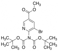 Methyl 6-{Bis[(tert-butoxy)carbonyl]amino}-5-bromopyridine-3-carboxylate
