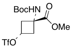Methyl 1-(Boc-amino)-3-[[(trifluoromethyl)sulfonyl]oxy]cyclobutanecarboxylate