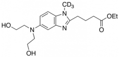 [1-Methyl-5-bis(2&rsquo;-hydroxyethyl)aminobenzimidazolyl-2]butanoic Acid Ethyl Ester-