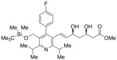 Methyl rel-(E)-7-[5-tert-Butyldimethylsilyloxymethyl-2,6-diisopropyl-4-(4-fluorophenyl)-p
