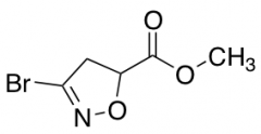 methyl 3-bromo-4,5-dihydro-1,2-oxazole-5-carboxylate