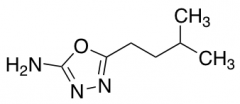 5-(3-methylbutyl)-1,3,4-oxadiazol-2-amine