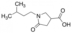 1-(3-methylbutyl)-5-oxopyrrolidine-3-carboxylic Acid
