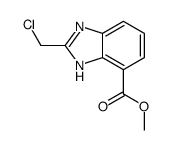 Methyl 2-(chloromethyl)-1H-benzo[d]imidazole-7-carboxylate