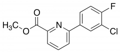 Methyl 6-(3-chloro-4-fluorophenyl)pyridine-2-carboxylate