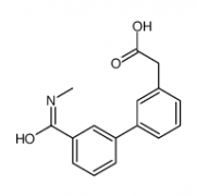 {3-[3-(Methylcarbamoyl)phenyl]phenyl}acetic acid