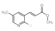 (E)-Methyl 3-(2-chloro-5-methylpyridin-3-yl)-acrylate