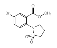 Methyl 5-bromo-2-(1,1-dioxoisothiazolidin-2-yl)benzoate