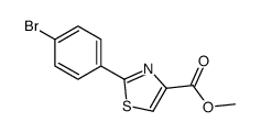 Methyl 2-(4-bromophenyl)thiazole-4-carboxylate