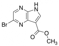 Methyl 2-Bromo-5H-pyrrolo[2,3-B]pyrazine-7-carboxylate