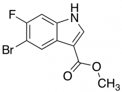 Methyl 5-Bromo-6-fluoro-1H-indole-3-carboxylate