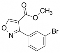 Methyl 3-(3-Bromophenyl)isoxazole-4-carboxylate
