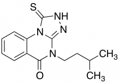 4-(3-Methylbutyl)-1-sulfanyl-4H,5H-[1,2,4]triazolo[4,3-a]quinazolin-5-one