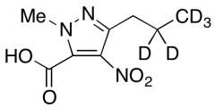 1-(Methyl)-4-nitro-3-(2,2,3,3,3-D5-propyl)-1H-pyrazole-5-carboxylic Acid