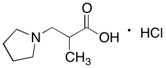 2-Methyl-3-(1-pyrrolidinyl)propanoic Acid Hydrochloride