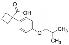 1-[4-(2-Methylpropoxy)phenyl]cyclobutane-1-carboxylic Acid
