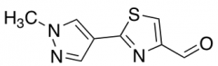 2-(1-Methyl-1H-pyrazol-4-yl)-1,3-thiazole-4-carbaldehyde