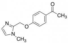 1-{4-[(1-Methyl-1H-imidazol-2-yl)methoxy]phenyl}ethan-1-one