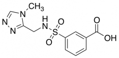 3-{[(4-Methyl-4H-1,2,4-triazol-3-yl)methyl]sulfamoyl}benzoic Acid