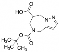 5-[(2-methylpropan-2-yl)oxycarbonyl]-4,6,7,8-tetrahydropyrazolo[1,5-a][1,4]diazepine-7-car