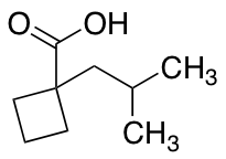 1-(2-methylpropyl)cyclobutane-1-carboxylic acid