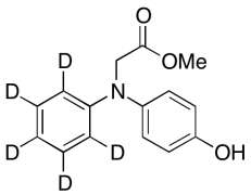 Methyl N-(4-Hydroxyphenyl)-N-phenylglycinate-d5