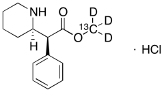 rac-erythro Methyl-13C, d3-phenidate Hydrochloride