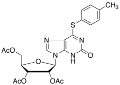 6-[(4-Methylphenyl)thio]-2-oxo-9-(2&rsquo;,3&rsquo;,5&rsquo;-tri-O-acetyl-&amp