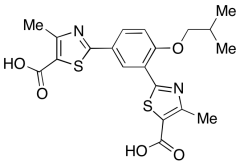 2,2'-[4-(2-Methylpropoxy)-1,3-phenylene]bis[4-methyl-5-thiazolecarboxylic Acid