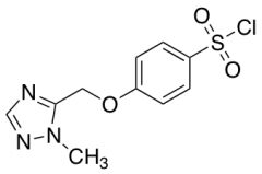 4-[(1-methyl-1H-1,2,4-triazol-5-yl)methoxy]benzene-1-sulfonyl chloride