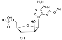 2-Methoxy-9-(5-O-phosphono-&beta;-D-arabinofuranosyl)-9H-purin-6-amine