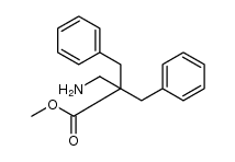 Methyl 3-amino-2,2-dibenzylpropanoate