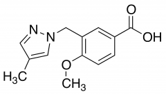 4-Methoxy-3-[(4-methyl-1h-pyrazol-1-yl)methyl]benzoic acid
