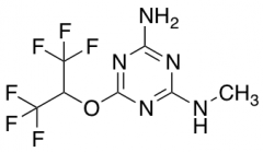 N-Methyl-6-[2,2,2-trifluoro-1-(trifluoromethyl)ethoxy]-1,3,5-triazine-2,4-diamine