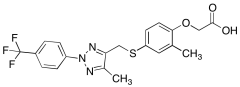 [2-Methyl-4-[[[5-methyl-2-[4-(trifluoromethyl)phenyl]-2H-1,2,3-triazol-4-yl]methyl]thio]ph